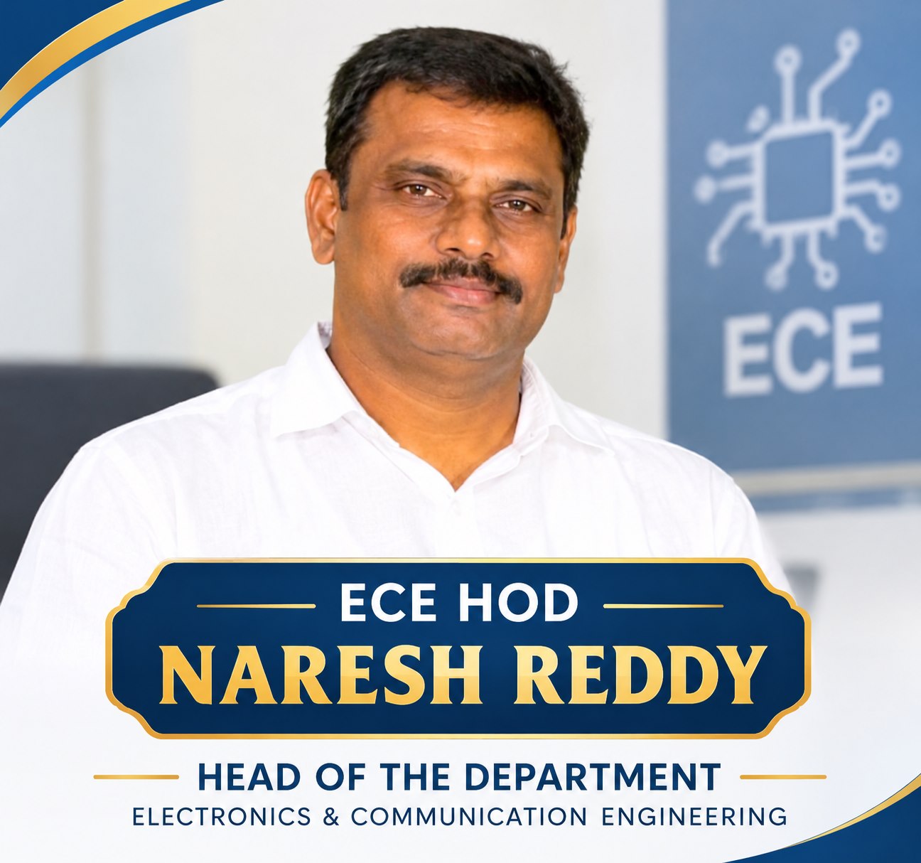 Naresh Reddy, Electronics and Communication Engineering department